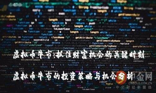 虚拟币牛市：抓住财富机会的关键时刻

虚拟币牛市的投资策略与机会分析